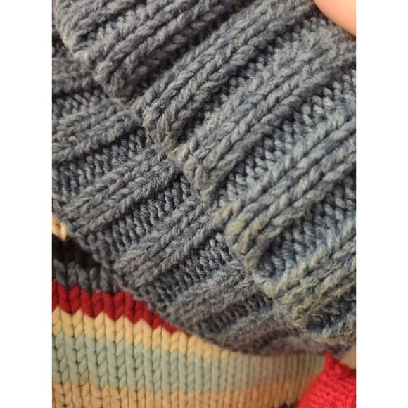 Vintage Liz Claiborne Women Large Ugly Christmas Sweater Tinsel Ornaments - Picture 11 of 15